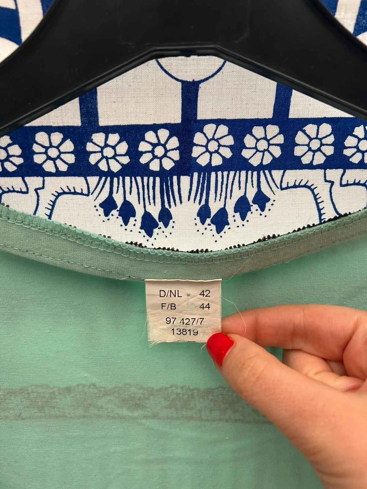 Blusa 44/2XL mangas 3/4 feminina em bom estado – photo 2